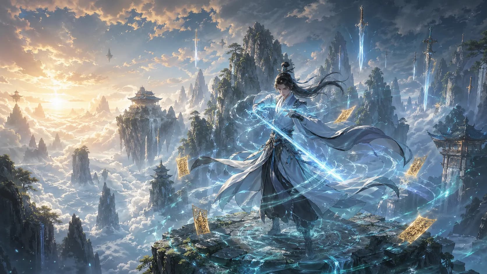 Cultivation genre hero art