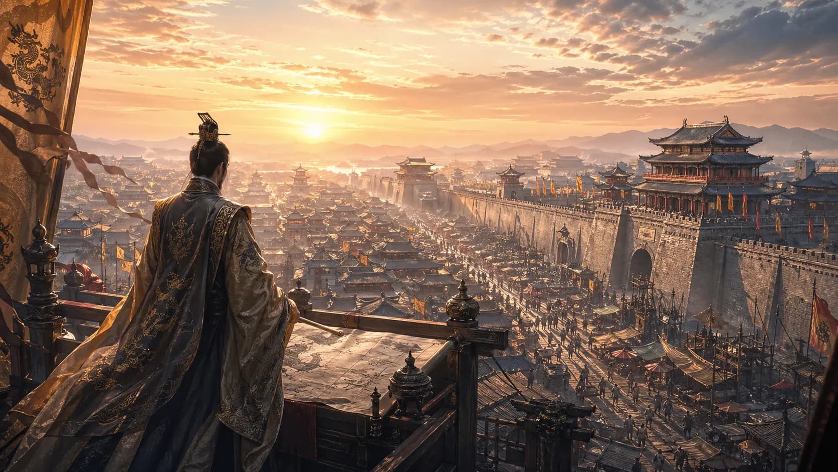 Historical genre hero art