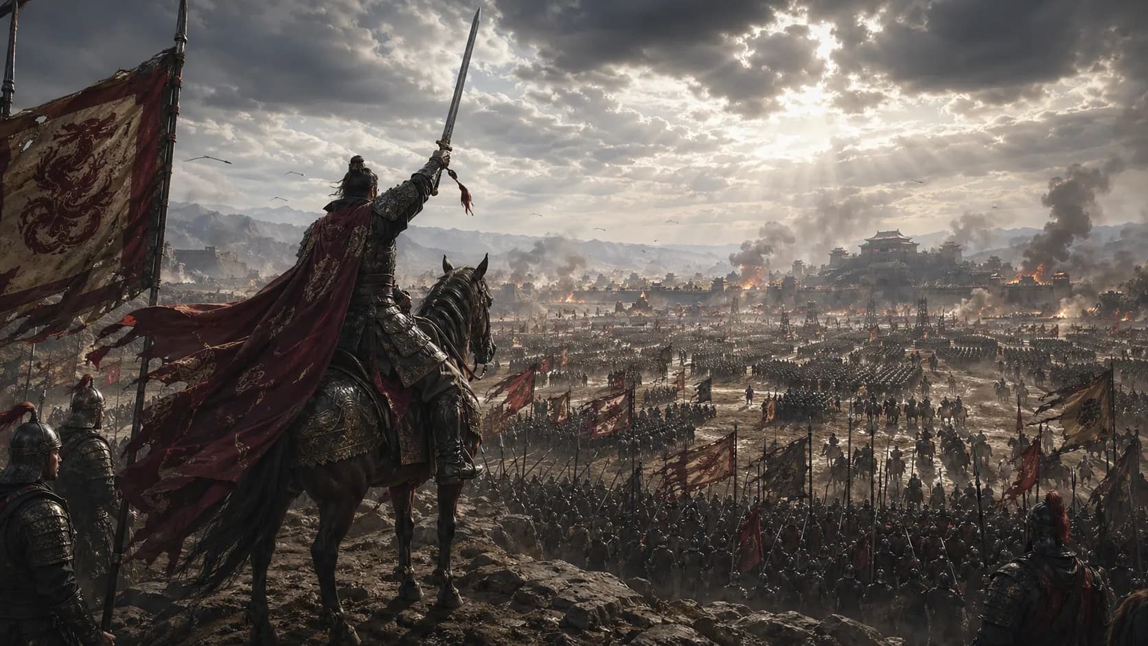 Military genre hero art